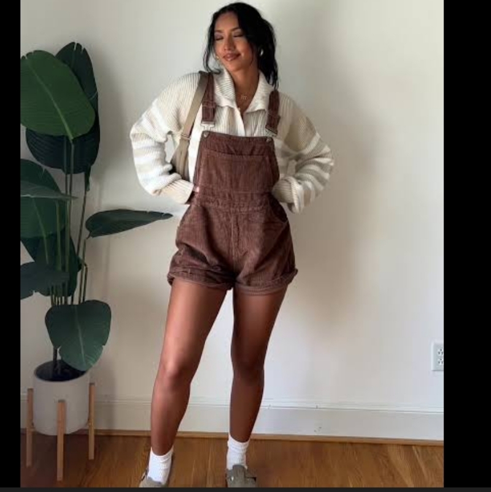 Brown Overalls